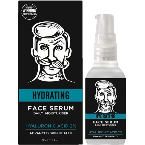 BarberPro HYDRATING Hyaluronic Acid 2% Face Serum 30ml