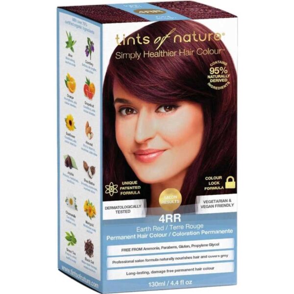 Tints Of Nature 4RR Earth Red Permanent Colour 130ml
