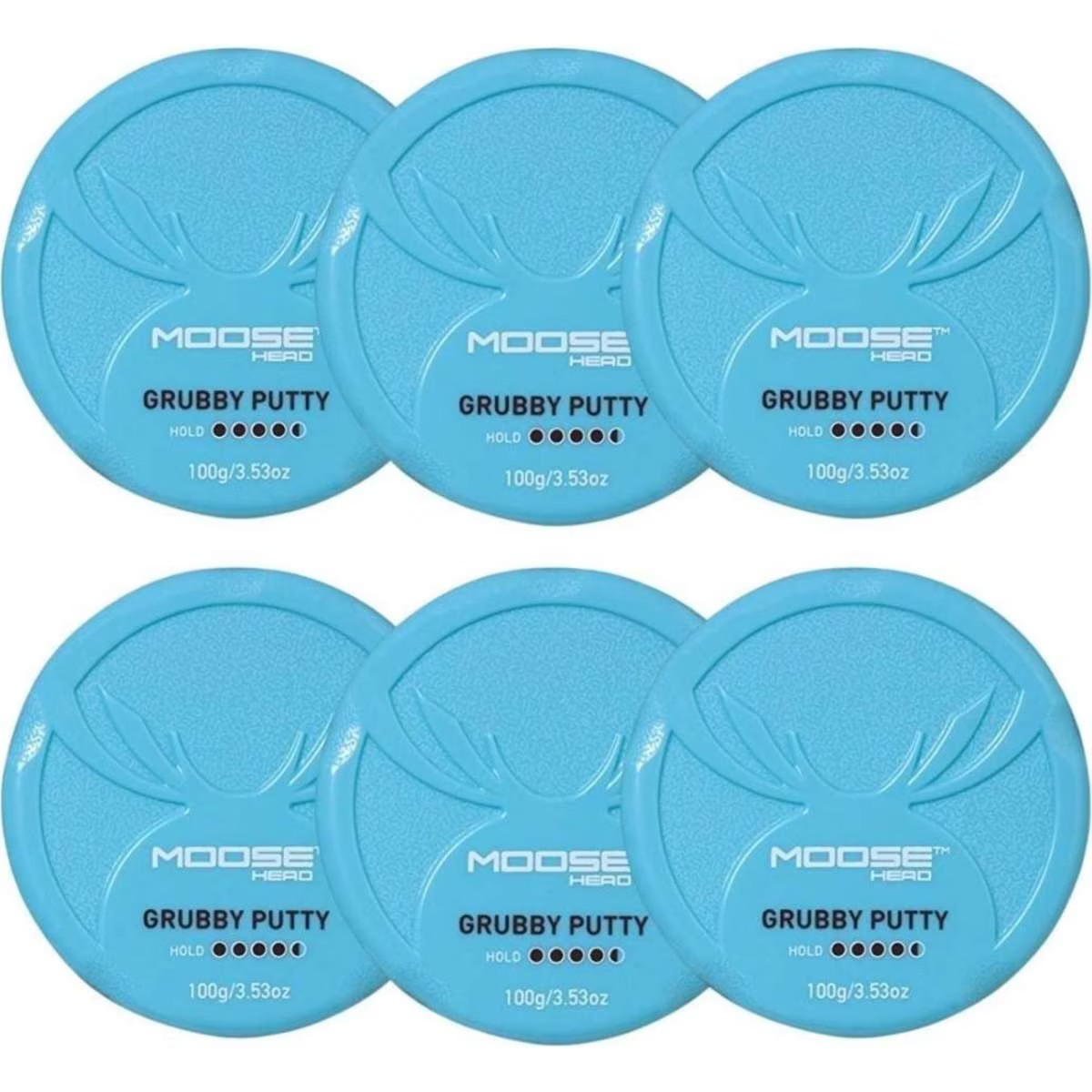 Moosehead Grubby Putty 100g x 6