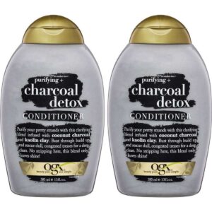 OGX Purifying & Charcoal Detox Conditioner 385ml 2PK