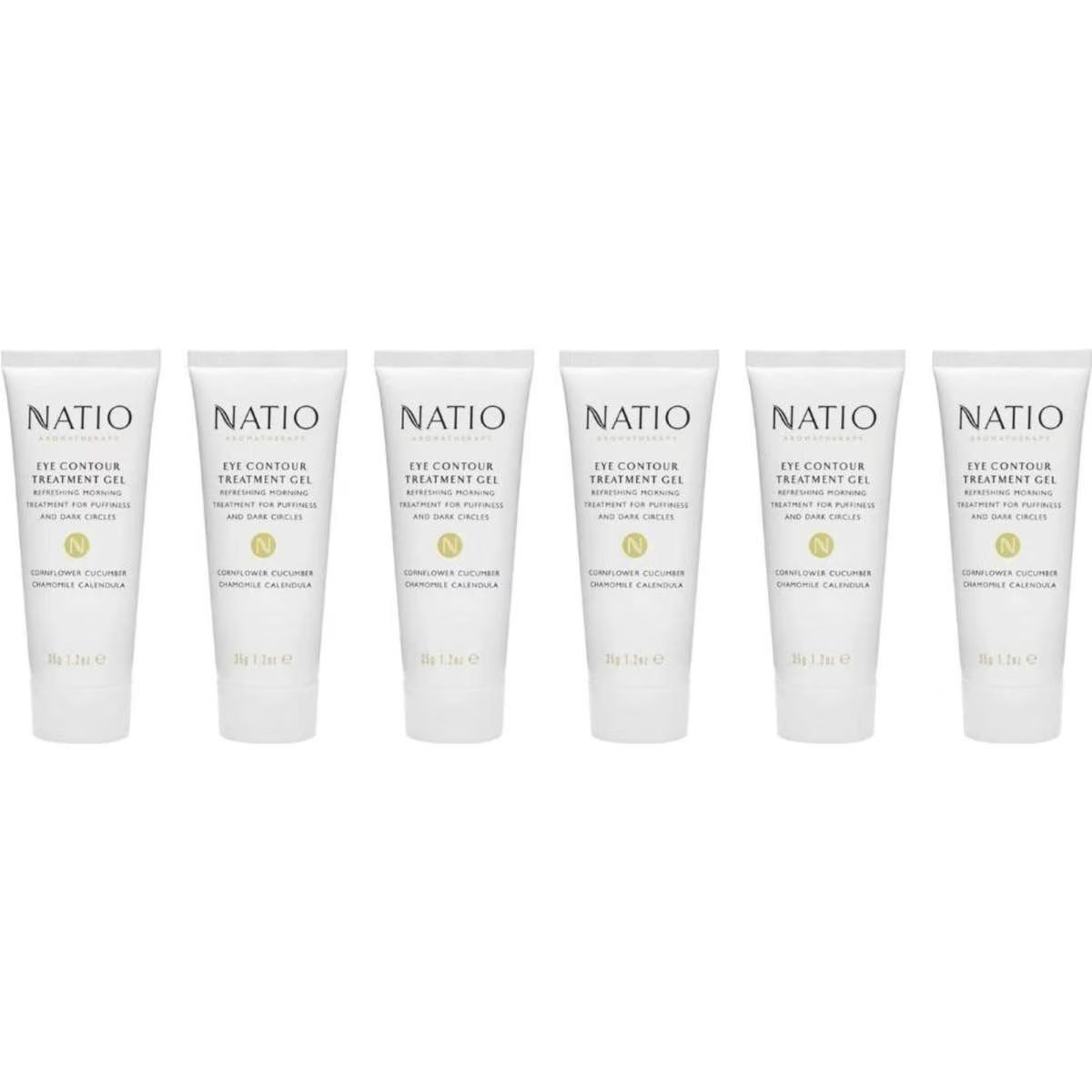 1074088923 Natio Aromatherapy Eye Contour Treatment Gel 35g x 6