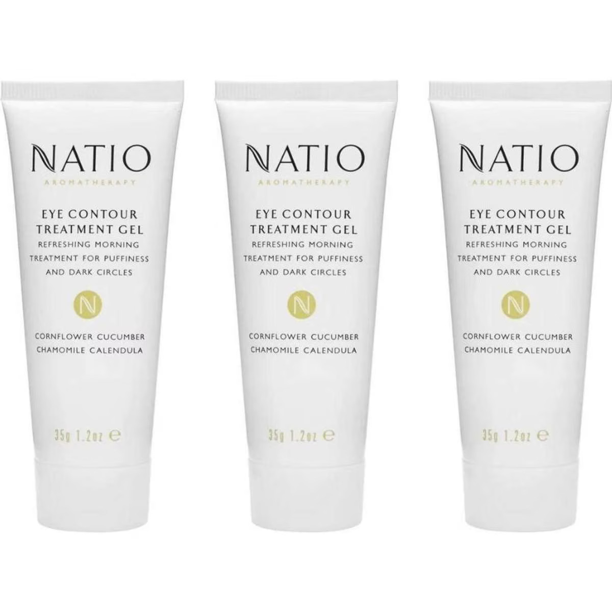 1074098683 Natio Aromatherapy Eye Contour Treatment Gel 35g x 3