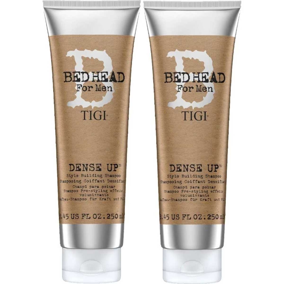 Tigi Bed Head Mens Style Building Shampoo Dense Up 2PK 250ml
