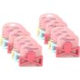 My Accessory Kids Melrose Hair Clip Matte Pastel Assorted 12PK 9.5cm