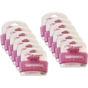 My Accessory Kids Melrose Hair Styling Clip Glitter 12PK 9cm