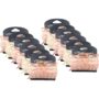 My Accessory Melrose Hair Clip Daisy Assorted 12PK 9cm