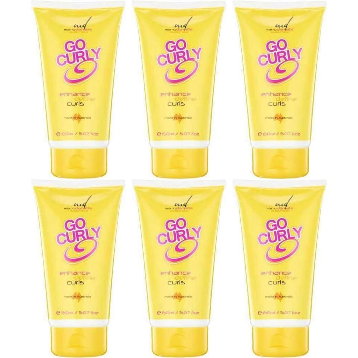 Marc Daniels Go Curly Enhance Define Curls 150ml 6 Packs