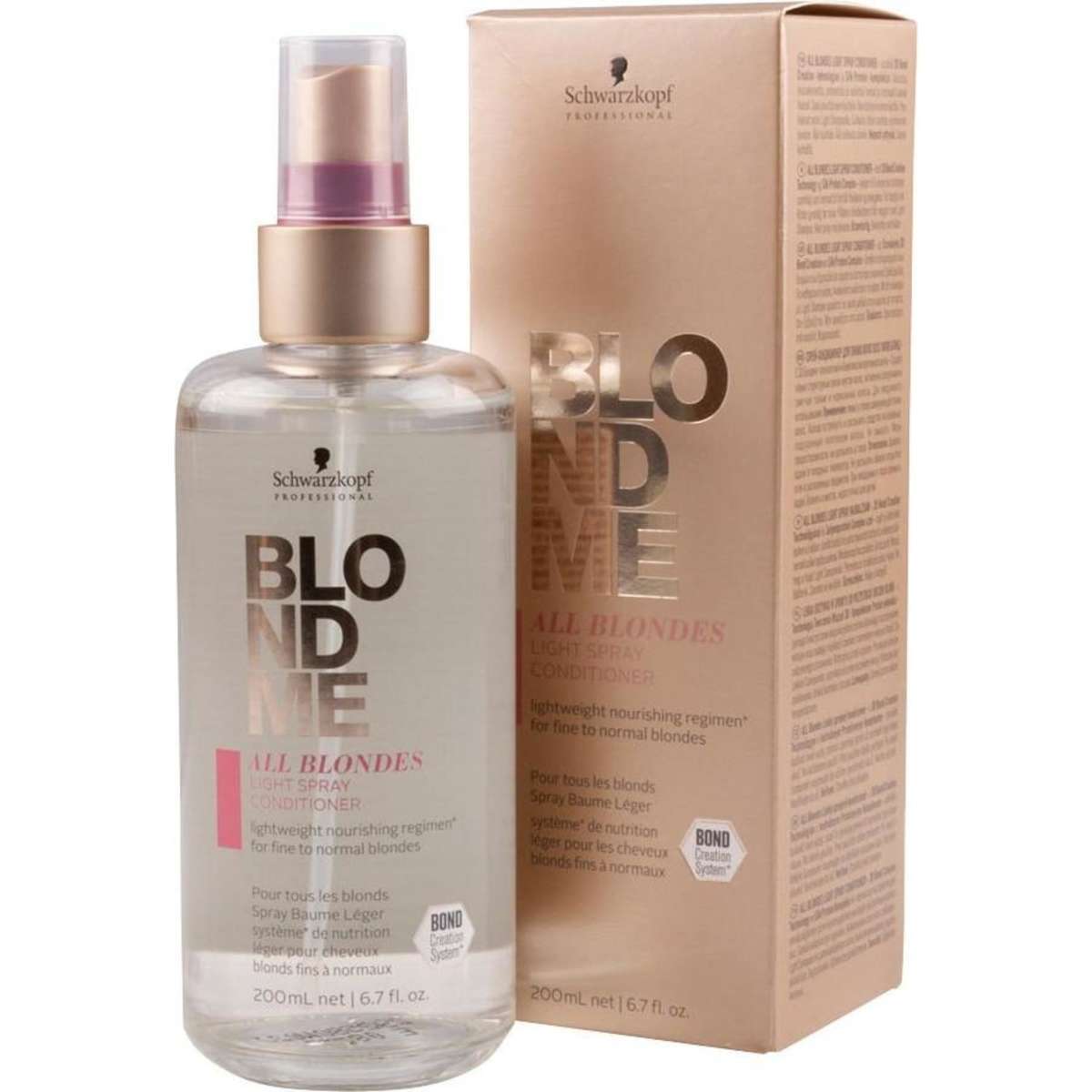 Schwarzkopf BLONDME Light Spray Conditioner 200ml - All Blondes