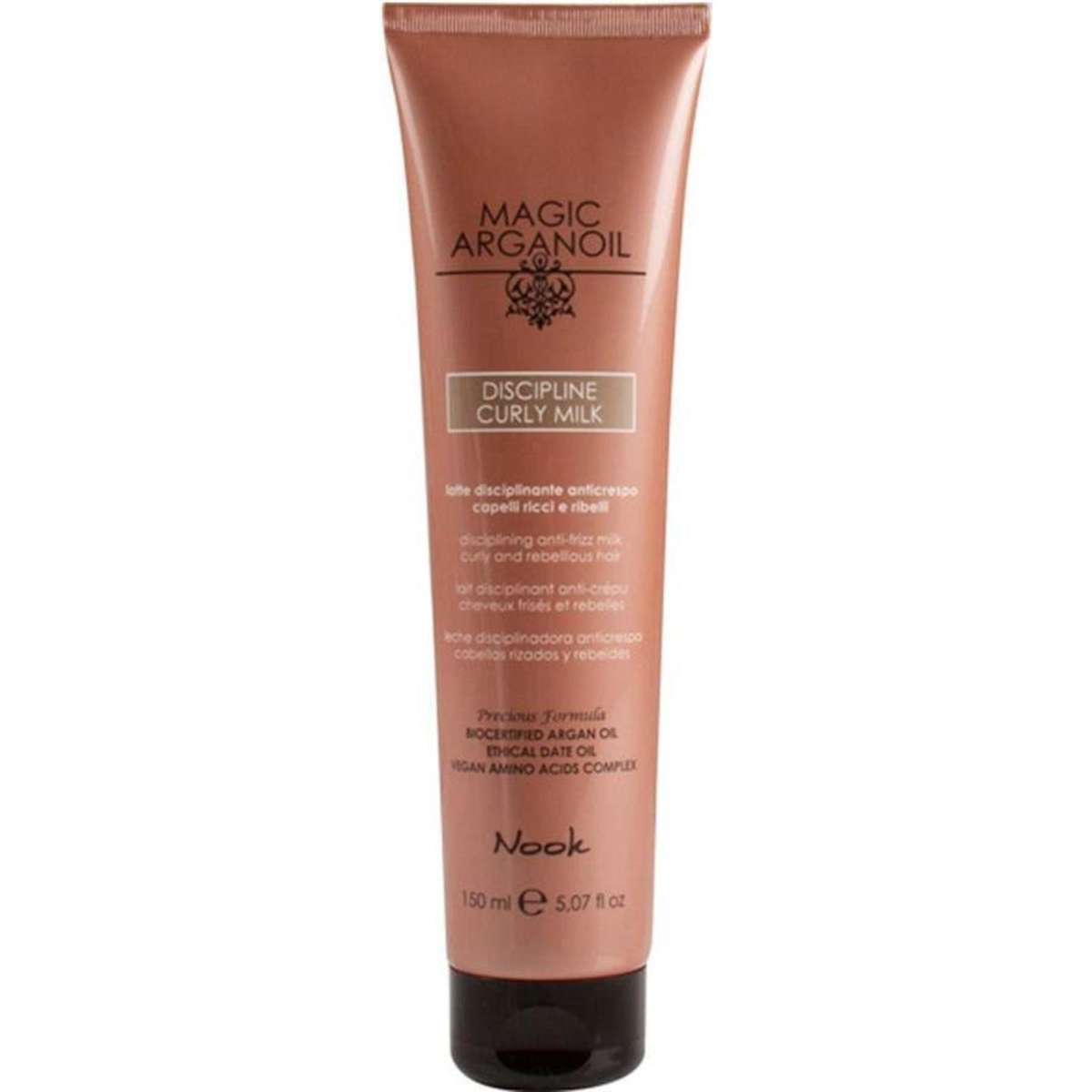 Nook Magic Argan Discipline Curly Milk 150ml - Curly and Rebellious Hair