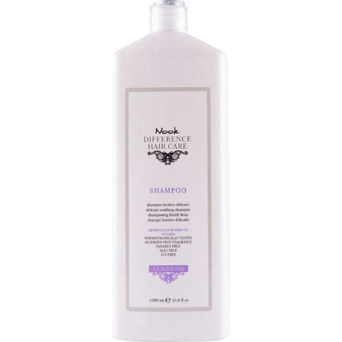 Nook Difference Hair Care Leniderm Shampoo 1L