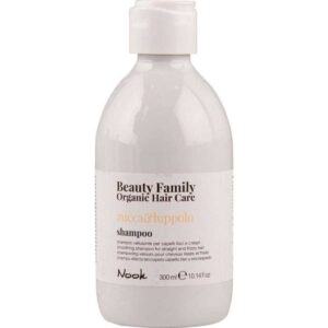 Nook Beauty Family Organic Hair Care Zucca&Luppolo Shampoo 300ml - Smoothing shampoo for straight and fuzzy hair
