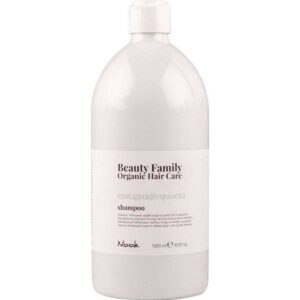 Nook Beauty Family Organic Hair Care Castagna&Equiseto Shampoo 1L - Strengthening shampoo for long hair and ends prone to breaking