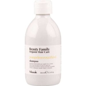 Nook Beauty Family Organic Hair Care Pompelmo Rosa&Kiwi Shampoo 300ml - Elasticizing shampoo for curly or wavy hair