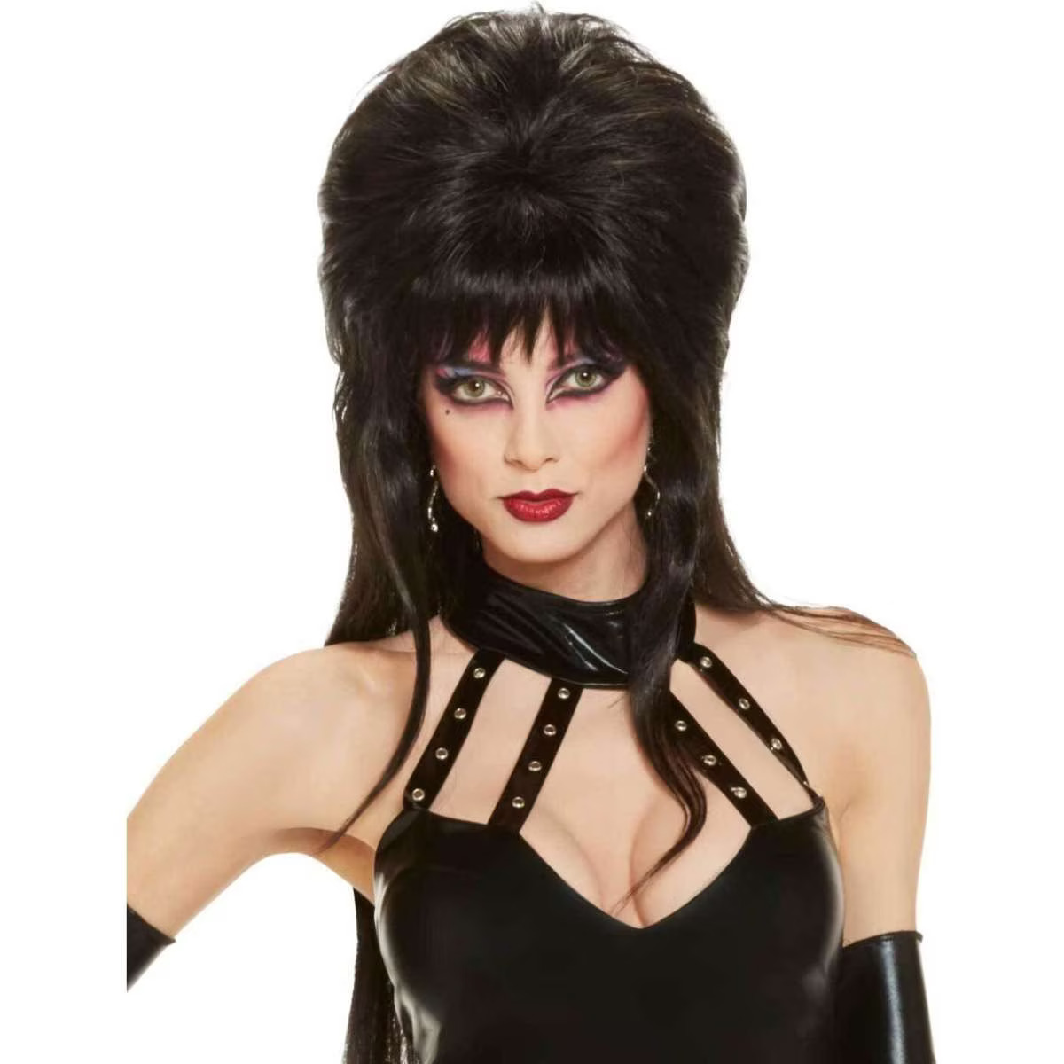 1074323171 Rubies Elvira Wig Adult 5664 Black Hair Headwear Accessory