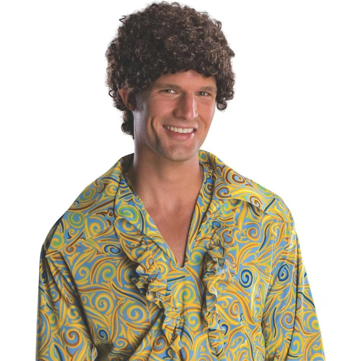 Rubies Black Tight Afro Wig Hair Dress Up Accessory Adult