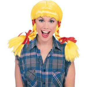 Rubies Country Girl Yellow Blonde Wig Adult Dress Up Party Accessory