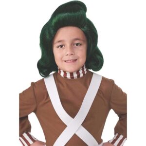 Rubies Oompa Loompa Wig Kids/Children Costume Accessory Green