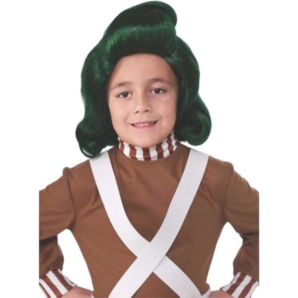 Rubies Oompa Loompa Wig Kids/Children Costume Accessory Green