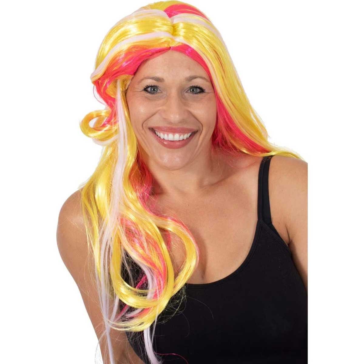 Rubies UV Colour-Changing Sunny Long Hair Wig Costume Accessory Adult
