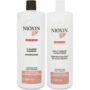 Nioxin System 3 Cleanser Shampoo & Scalp Therapy Conditioner 1L Duo