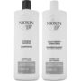 Nioxin System 1 Cleanser Shampoo & Scalp Therapy Conditioner 1L Duo