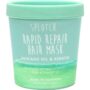 Organik Botanik Splotch Avocado Oil & Keratin Rapid Repair Hair Mask Tub 200g