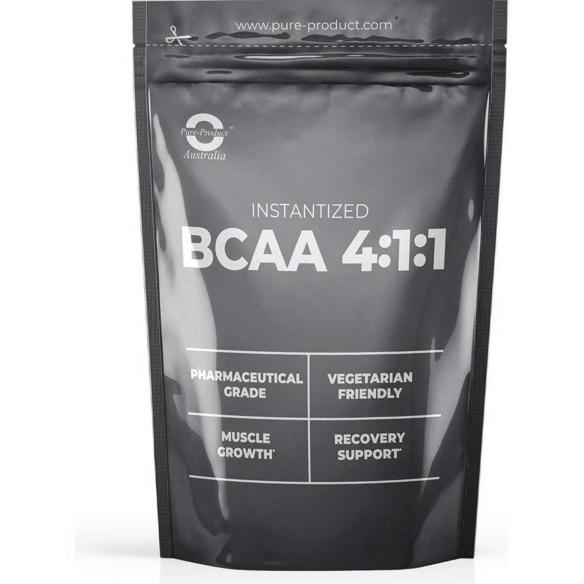 1074432601 Pure Product Australia BCAA Powder 4:1:1 1kg Unflavoured No Shaker Glass