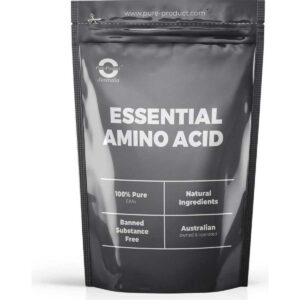 Pure Product Australia Glycine Powder 1kg Unflavoured No Shaker Glass