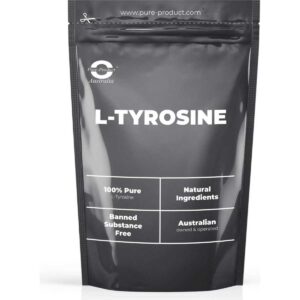 Pure Product Australia L-Tyrosine 1kg Unflavoured No Shaker Glass