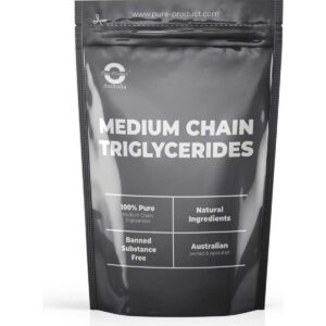 Pure Product Australia Medium Chain Triglycerides (MCT) 500g Unflavoured No Shaker Glass
