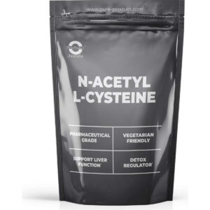 Pure Product Australia N-Acetyl L-Cysteine (NAC) 1kg Unflavoured No Shaker Glass