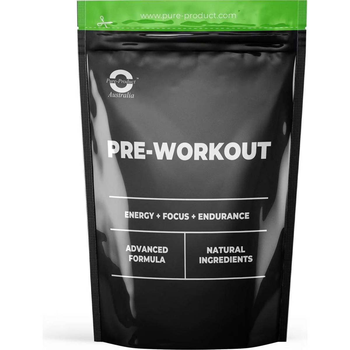 Pure Product Australia Pre-Workout Orange No Shaker Glass