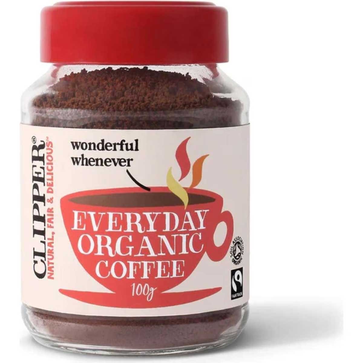 Clipper Coffee Everyday Rich Roast Org 100g