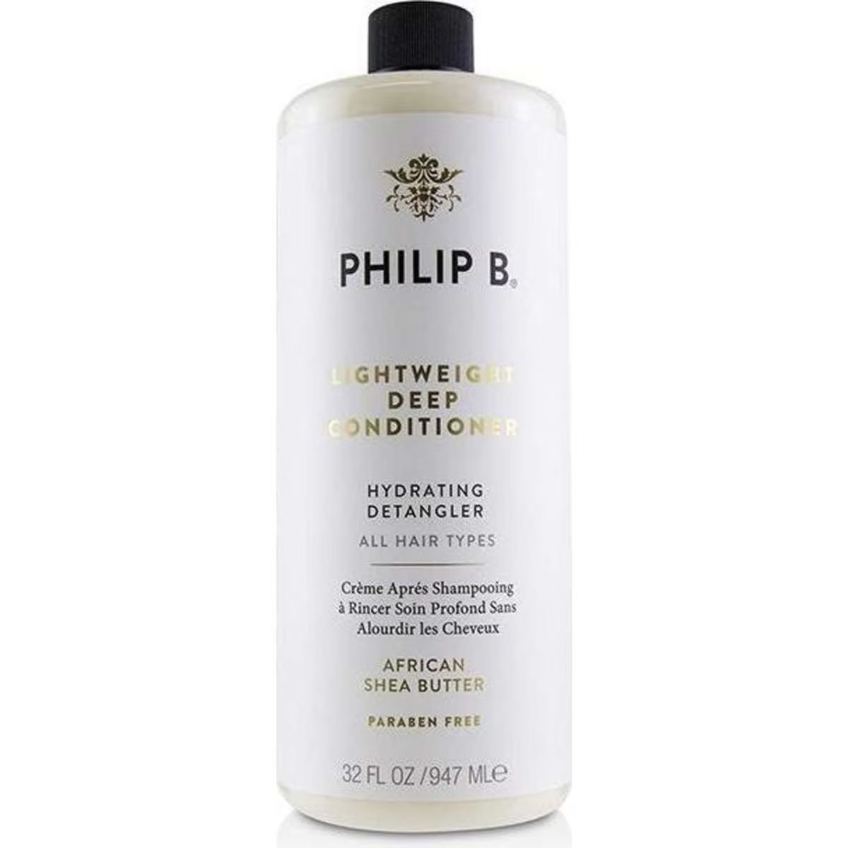 Philip B Lightweight Deep Conditioner - # Paraben-Free Formula (Hydrating Detangler - All Hair Types) 947ml/32oz