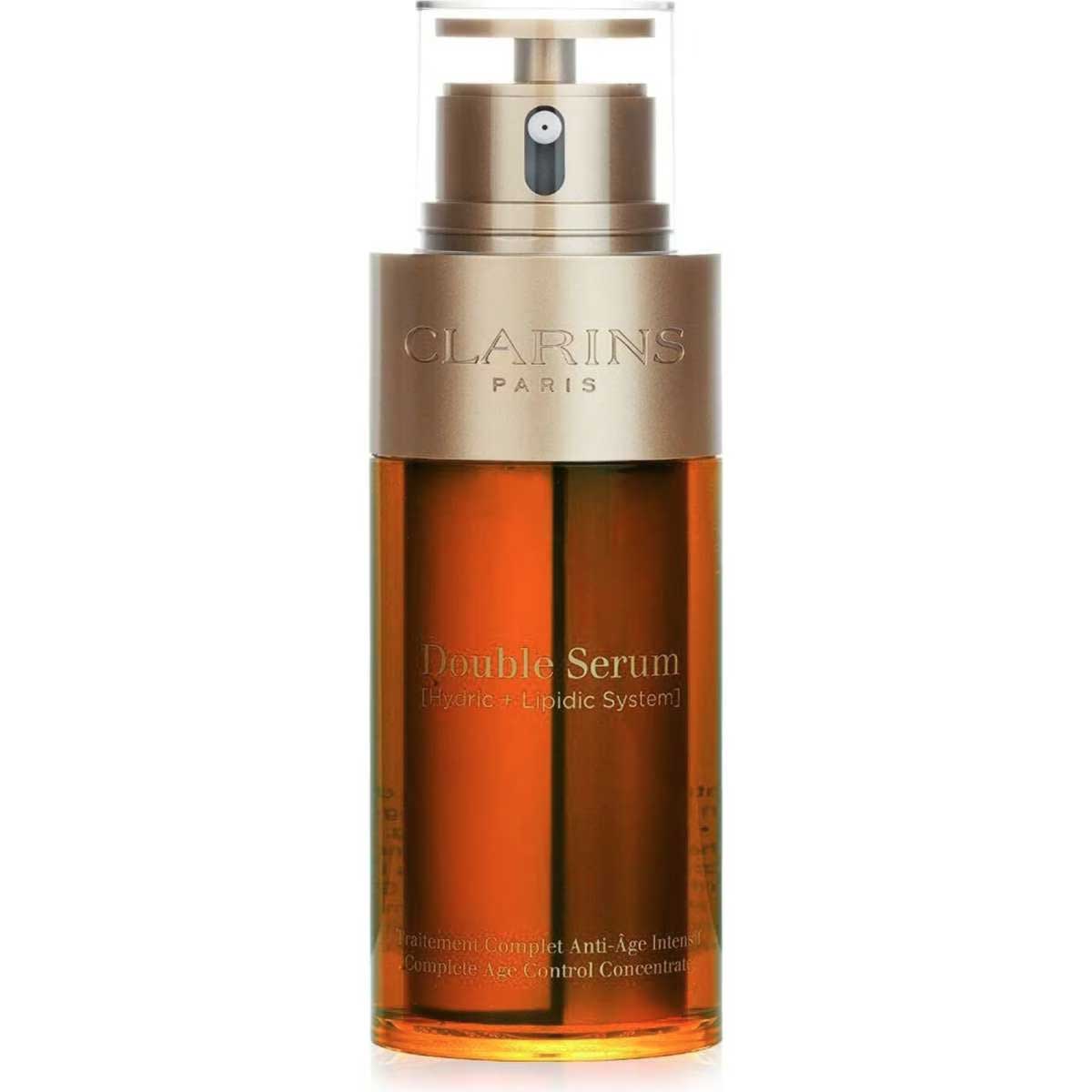 1074650488 Clarins Double Serum (Hydric + Lipidic System) Complete Age Control Concentrate (Deluxe Edition) 75ml/2.5oz