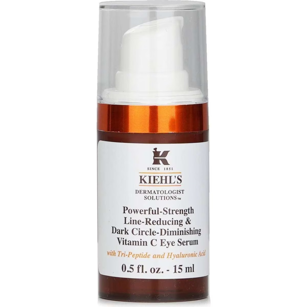 1074652598 Kiehl's Dermatologist Solutions Powerful-Strength Line-Reducing & Dark Circle-Diminishing Vitamin C Eye Serum 15ml/0.5oz