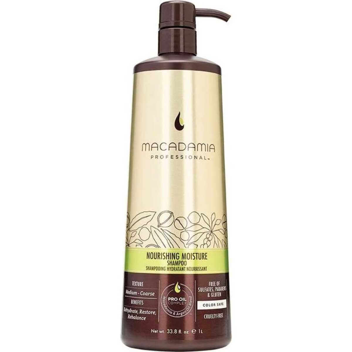 Macadamia Natural Oil Professional Nourishing Moisture Shampoo 1000ml Macadamia Natural Oil Professional Nourishing Moisture Shampoo 1000ml