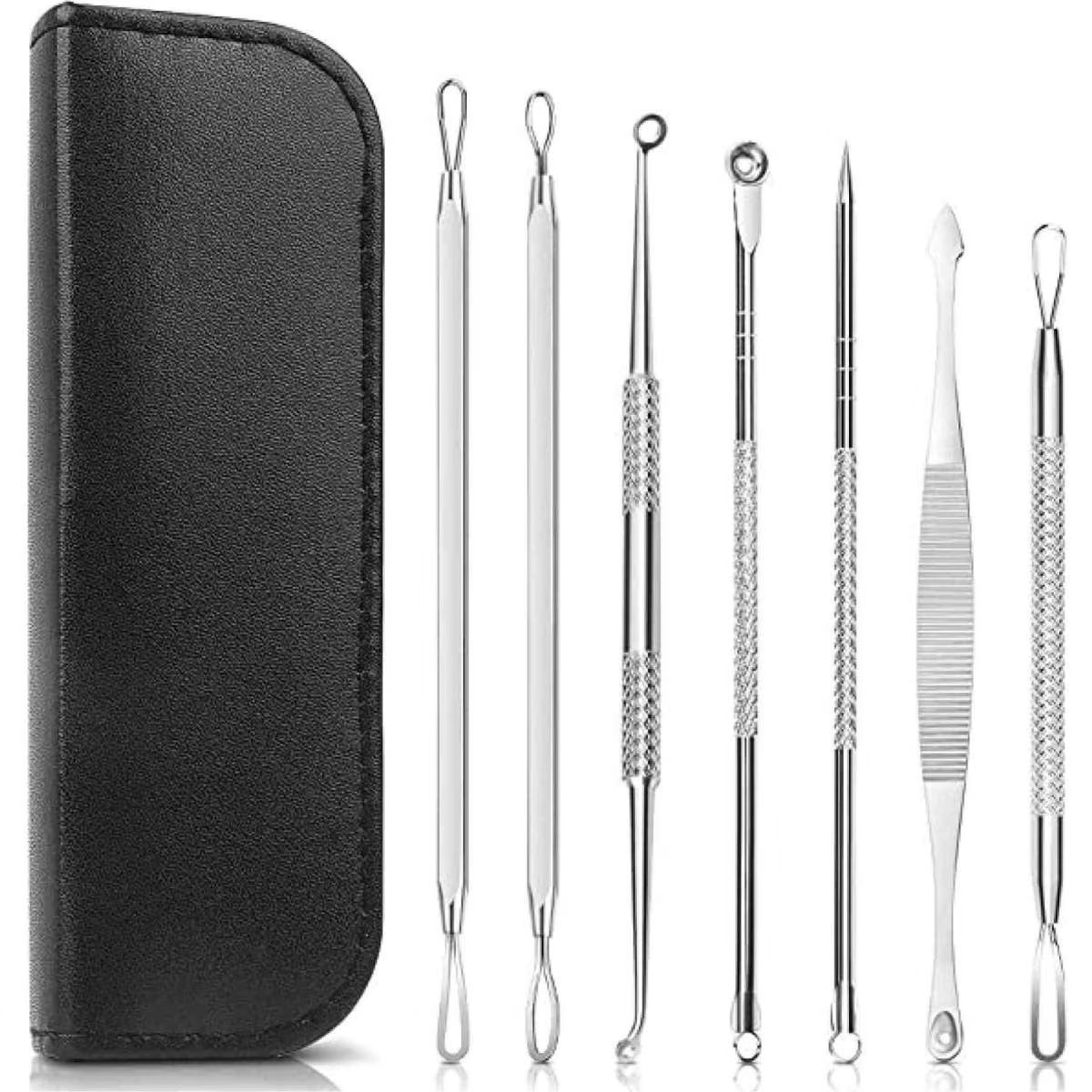 Ellie & Ruby Blackhead Remover 7 Piece Tool Kit For Pimple Extraction