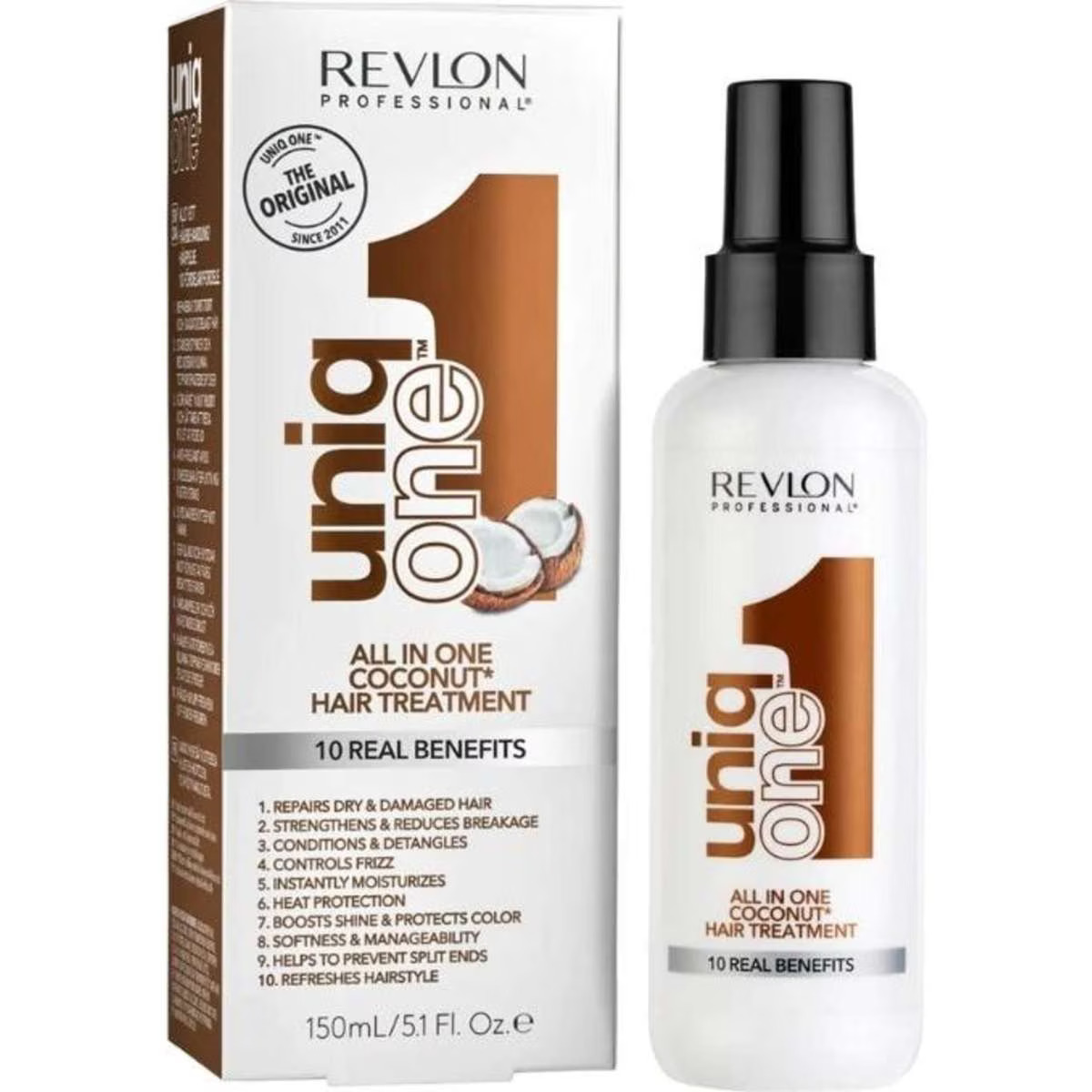 1074721205 Revlon Professional Uniq One Coconut All In One Hair Treatment 150mL
