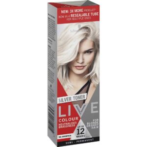 Schwarzkopf Live Colour Silver Toner Semi Permanent Each