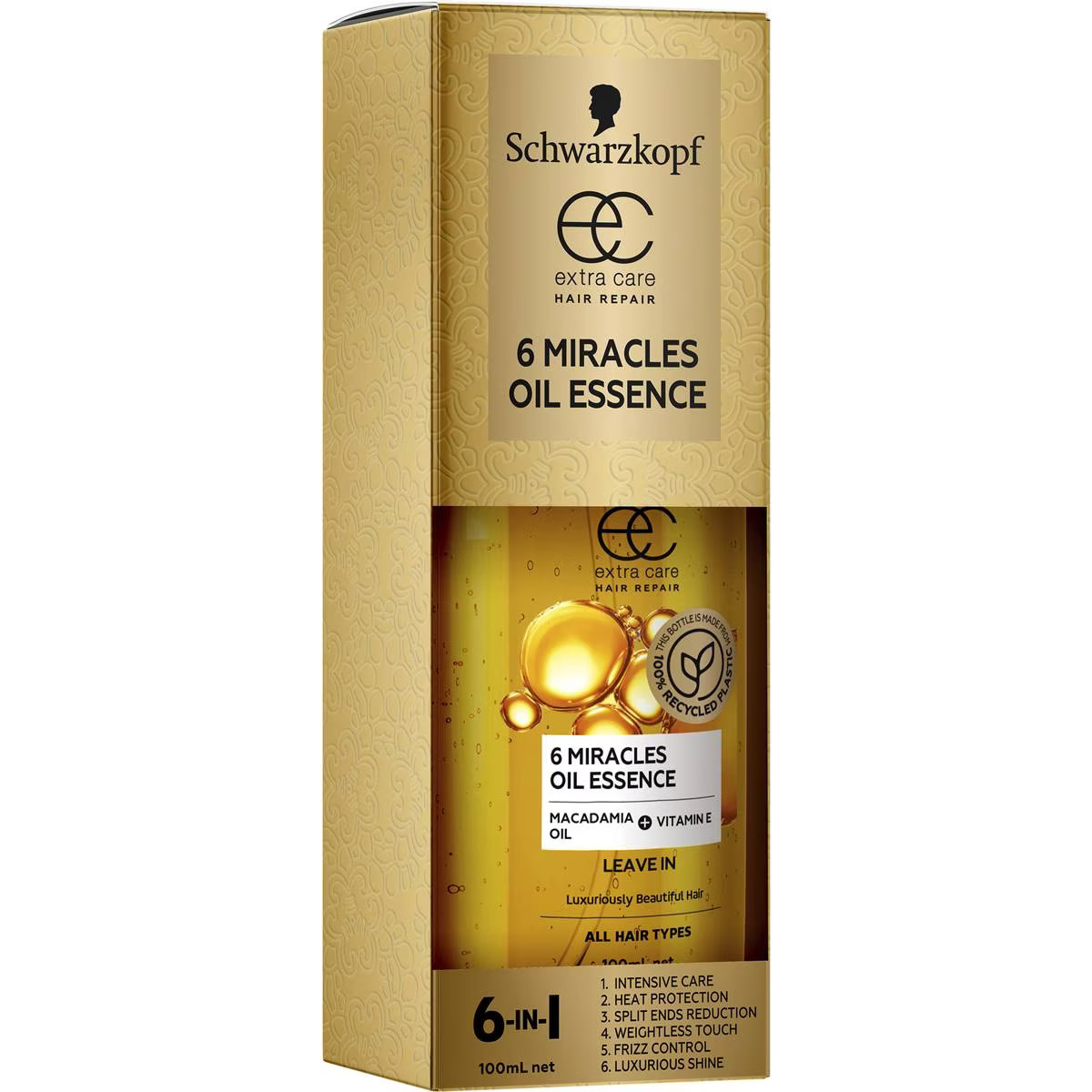 151511 Schwarzkopf Extra Care 6 Miracles Oil Essence 100ml