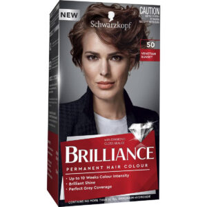 Schwarzkopf Brilliance 50 Venetian Sunset Permanent Colour Each