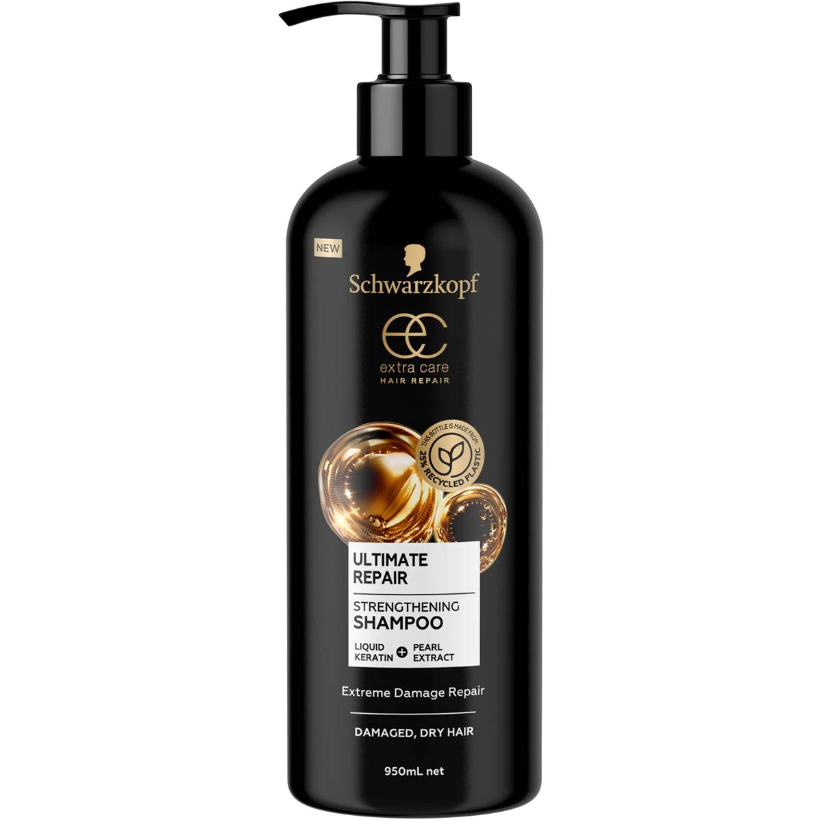 Schwarzkopf Extra Care Ultimate Repair Strengthening Shampoo 950ml