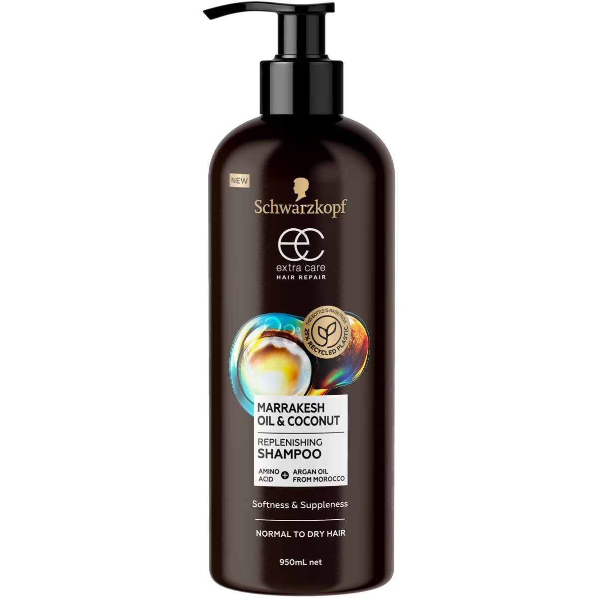 Schwarzkopf Extra Care Marrakesh Oil & Coconut Replenishing Shampoo 950ml