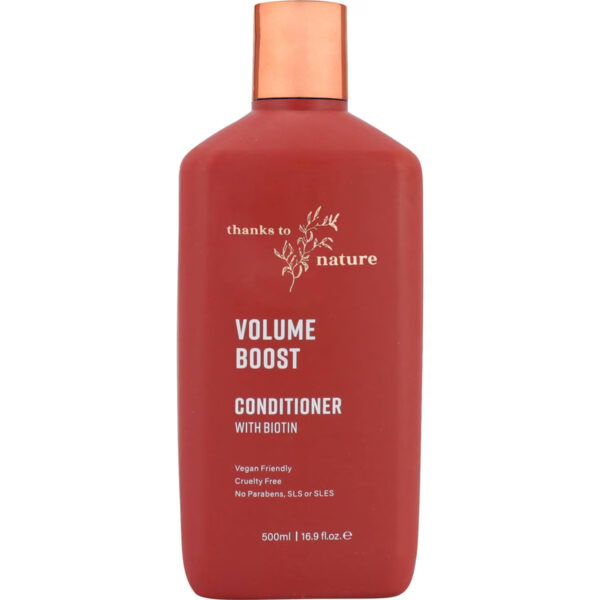 Thanks To Nature Volume Boost Conditioner With Biotin 500ml