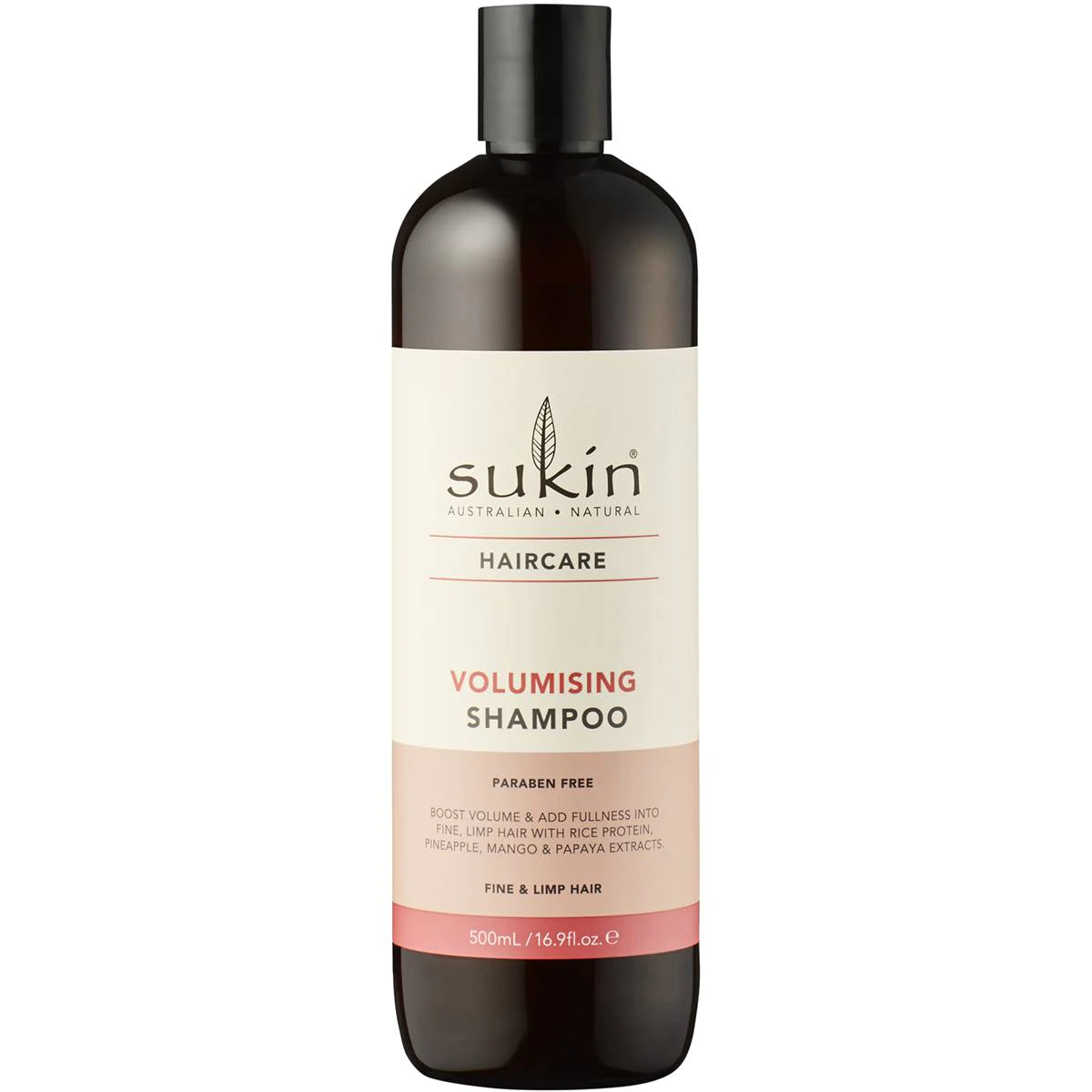Sukin Volumising Shampoo 500ml