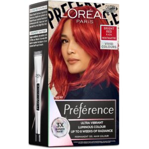 L'oreal Paris Preference Ultra Vibrant Hair Colour Bright Red Each