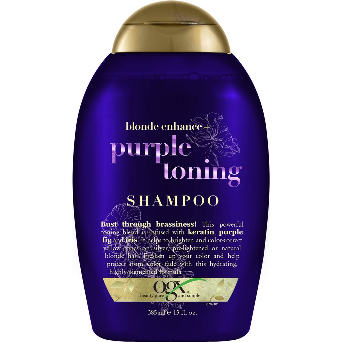 Ogx Purple Toning Shampoo 385ml