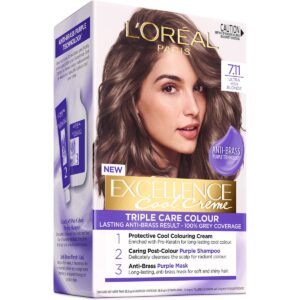 L'oreal Excellence Cool Crème Hair Ultra Ash Blonde Hair Colour Each