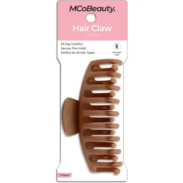 Mcobeauty Hair Claw Jumbo Nude Each